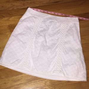 Wrapper 100% lined cotton eyelet 15" waist